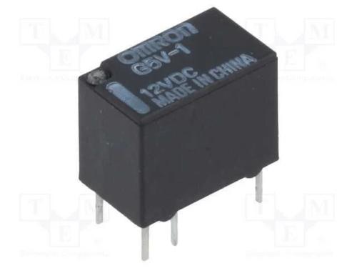 Rel&eacute;: Eletromagn&eacute;tico, Spdt, Ubobina : 12vdc, Icontactos Max: 1a