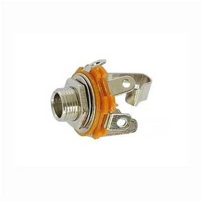 6.35mm Female Jack Connector - Open Circuit Chass.