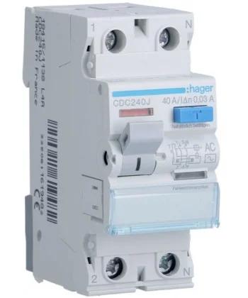 Dijuntor Diferencial  40a Il.Polos: 2 400vschneide