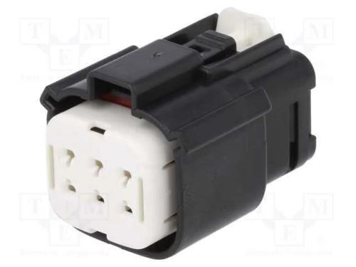 Conector: Automotive, Mx150l, F&ecirc;mea, Ficha, com Cabo, Pin: 6, Ip67