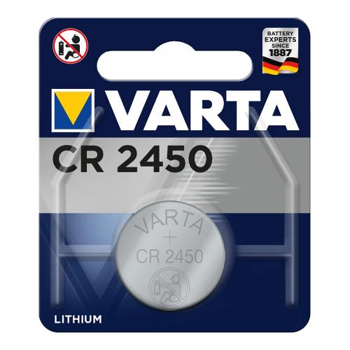 Pilha de Bot&atilde;o de L&iacute;tio Varta 06450 101 401 3 V Cr