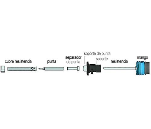 Cubre Resistencia para Hk456. Ver Puntas.
