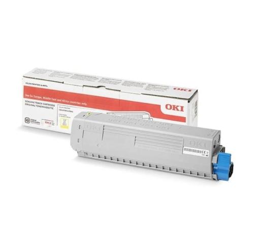 Toner OKI Amarelo C824/C834/C844 5.000 P&aacute;g.