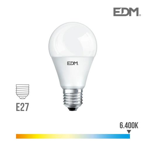 L&acirc;mpada de LED Standard E27 10w 932lm 6400k Luz Fria &Oslash;5,9x11cm Edm