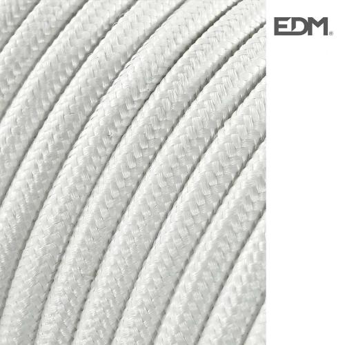 Cabo Cord&atilde;o Tubular 2x0,75mm C01 Branco 5m