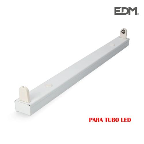 Armadura Fluorescente para Tubo LED 1x9w (Eq. 18w) 220v 61cm Edm