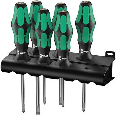 Conjunto de Chaves de Fenda Wera 335/350/355/6 Kra