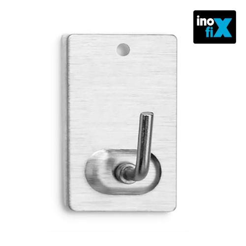Cabide Adesivo A&ccedil;o (Blister 2 Unid) Inofix