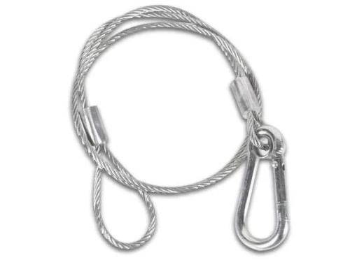 Pvc Coated Safety Cable - Max. Load 50 Kg / 110 Lb