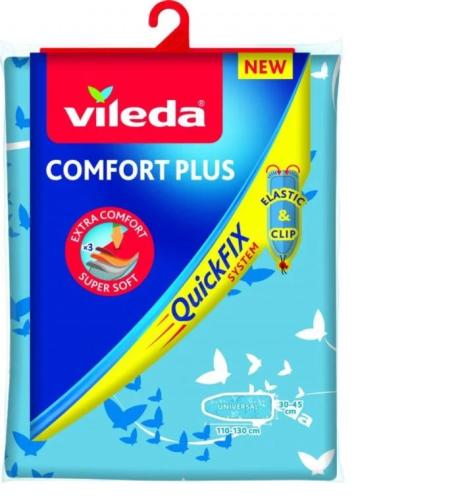 Capa P/ T&aacute;bua Passar a Ferro Comfort Plus Vileda
