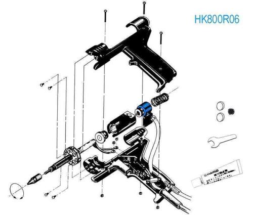 Estaciones Repair Hakko Hk700/Hk800