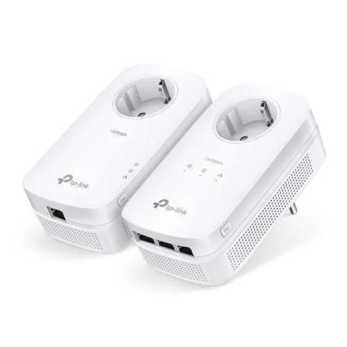 Av1300 3 Portas Gigabit Passthrough Powerline Star