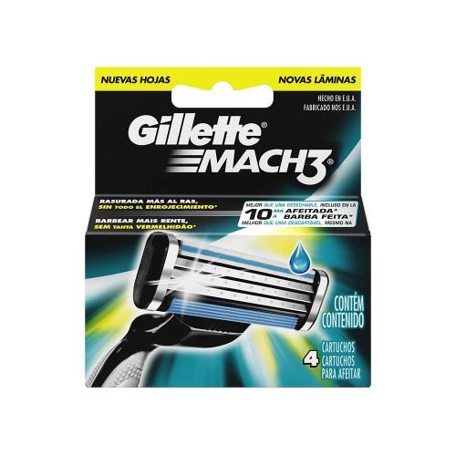 Gillete Rec Mach 3 Pack 4
