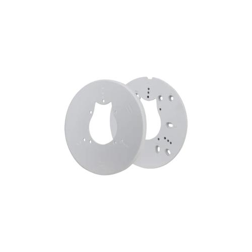 Adaptador de Caixa de Jun&ccedil;&atilde;o Branco - Dahua