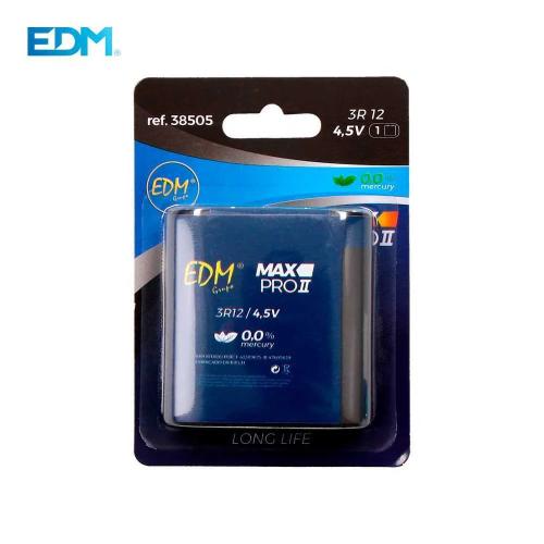 Pilha Edm Long Life 3lr12 4,5v (Bl&iacute;ster 1 Unid.) 62x22x67mm