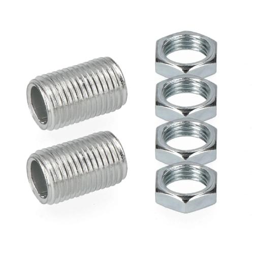 Var&atilde;o Roscado Oco 15mm com Porca Embalada (2r e 4v)