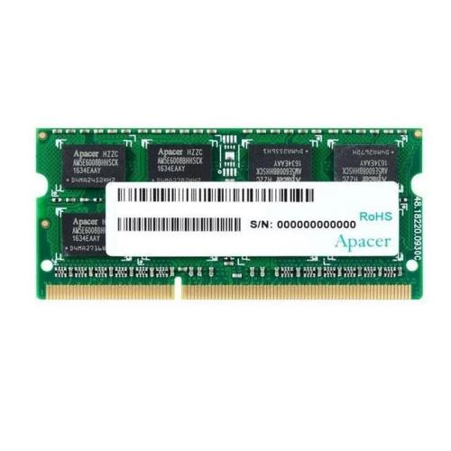 Mem&oacute;ria Ram Apacer So-dimm 8gb Ddr3-1600 8gb