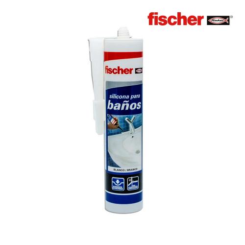Silicone Sanit&aacute;rios Branco 300 Ml 20818 Fischer