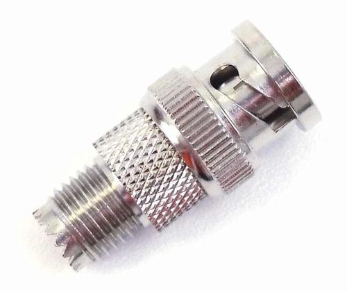 Adaptador de Tornillo R&aacute;pido Macho Bnc
