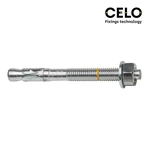 Caixa 50 Unid. Fixa&ccedil;&atilde;o Homologado Ce Bap &Oslash;8x75mm/10 Zincado Celo