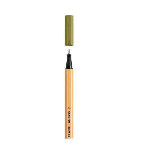 Caneta Ponta Fina Verde Stabilo Fineliner 88/37
