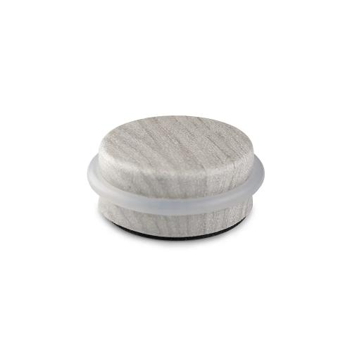 Batente Adesivo para Porta Pl&aacute;stico-Metal Decorado Arce Nordico &Oslash;4,6x1,8cm Inofix