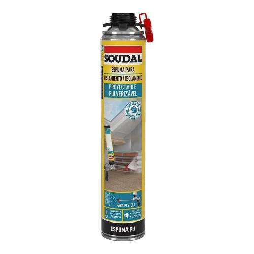 Espuma Projet&aacute;vel Pistola 700ml Soudal