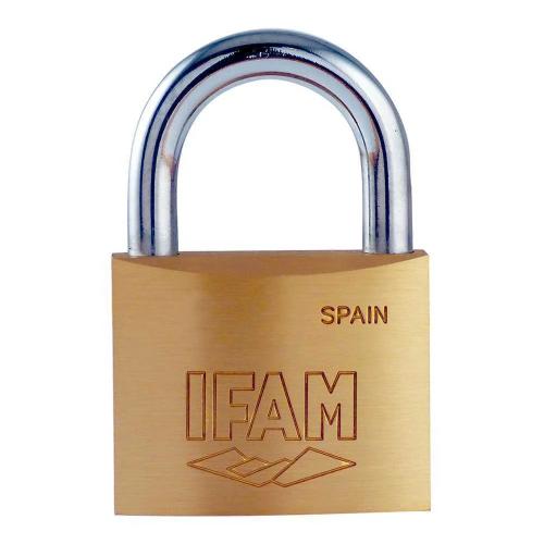 Cadeado K25. Lat&atilde;o 25mm. com 2 Chaves Ifam Normal Arc