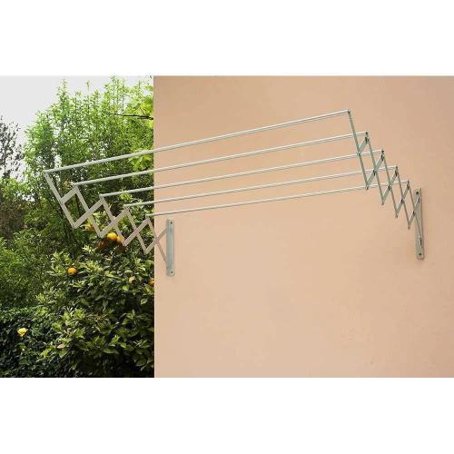 Estendal de A&ccedil;o Epoxi 100cm Branco