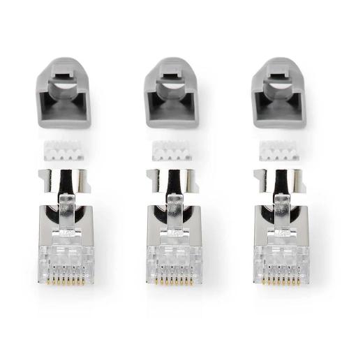 Conector Rj45  Passagem Rj45  Ftp S&oacute;lido/Encalh