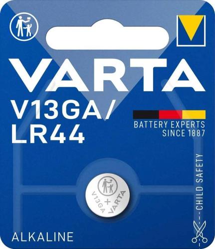 Pilha Varta Lr44 - V13ga 1.5v Alkalina (Blister 1 Unid.) &Oslash;11,6x5,4mm