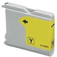 Tinteiro Compat&iacute;vel Brother Lc980Y/Lc1100Y Amarelo