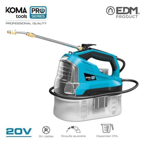 Sulfatora/Pulverizador 20v (Sem Bateria e Carregador) Koma Tools Edm.