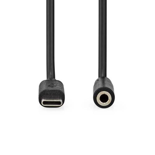 Nedis Ccgb65960bk10 Cabo para Telem&oacute;vel Preto 1 M.