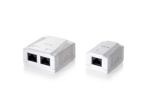 Equip Tomada 2-Porta Rj45 Cat6 Utp Superficie 