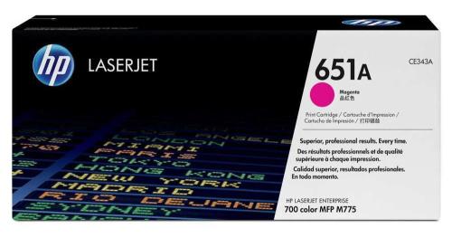 Toner Magenta 651a Hp