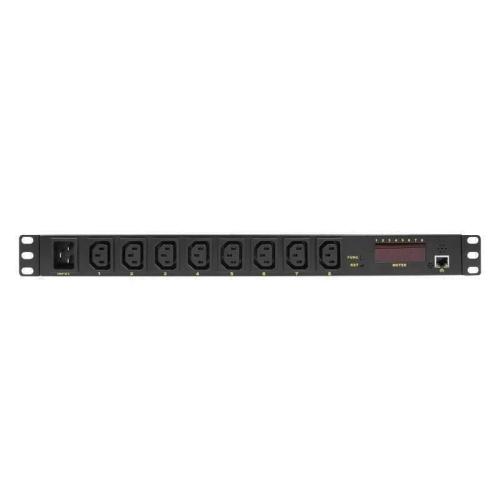 Logilink Ip Steckdosenleiste 19" 8fach Einbau 1he Schwarz