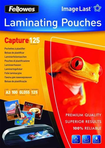 Fellowes Laminierfolie Capture A3 125mikron Gl&auml;nzend    100p