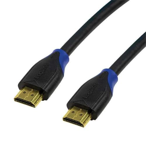 Logilink Hdmi-Kabel Ethernet High Speed, 4k2k/60hz,10.00m Sw Bulk