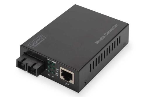 Digitus Medienkonverter Gigabit Ethernet, Multimode, Sc