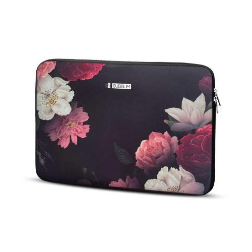 Funda Subblim Trendy Sleeve Neo Flowers para Port.