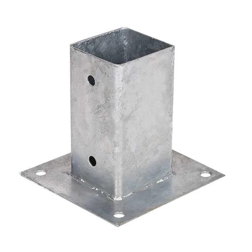 Fixa&ccedil;&atilde;o Met&aacute;lica Quadrada 9x9cm F50003 Faura