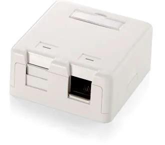 Equip 125122 Caixa para Tomadas Branco