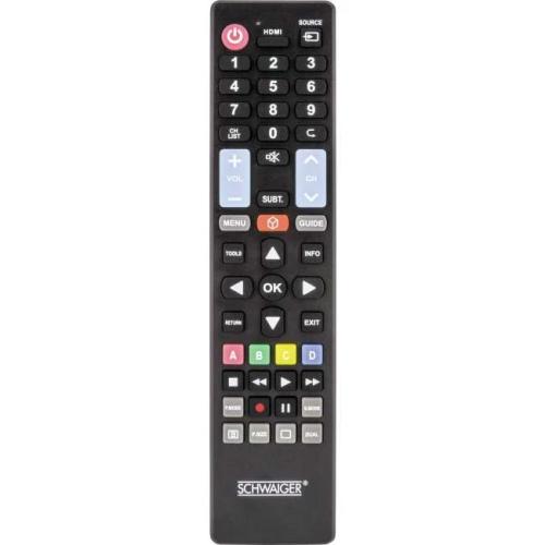 SCHWAIGER UFB100U533 COMANDO TV BOT&Otilde;ES DE PRESSIO.