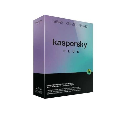 Software Antiv&iacute;rus Kaspersky Plus Pt - 10 Dispositivos | 1 Ano