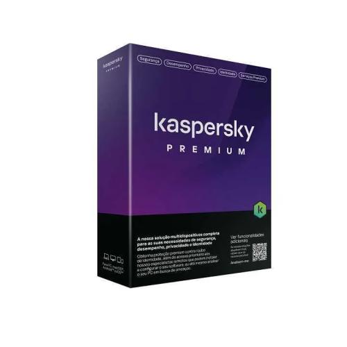 Software Antiv&iacute;rus Kaspersky Premium Pt - 10 Dispositivos | 1 Ano