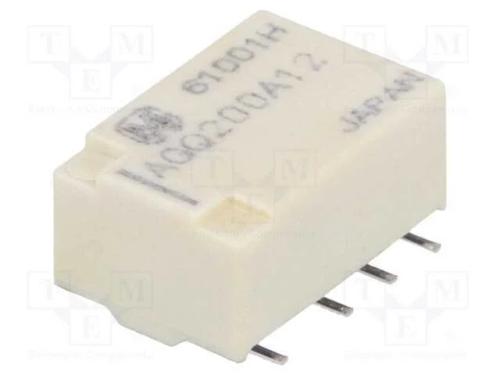 Rel&eacute;: Eletromagn&eacute;tico, Dpdt, Ubobina : 12vdc, Icontactos Max: 2a