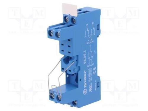 Base, 10a, 250vac, para Trilho Din, Terminais de Parafuso, Ip20