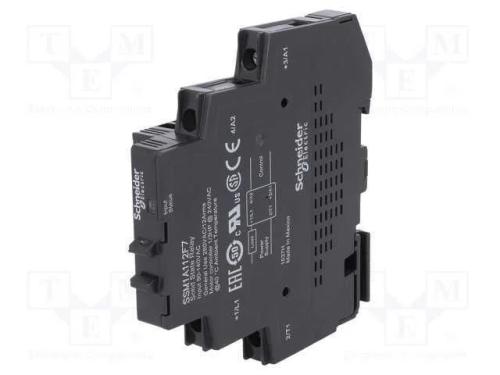 Rel&eacute;: semicondutores, Ucom: 90&divide;140VAC, 12A, 24&divide;28.