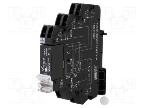 Rel&eacute;: de interface, DPDT, Ucoma: 24&divide;230VDC, Ucom:.